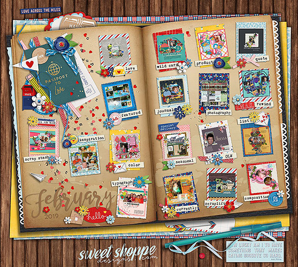 Finished February Passport