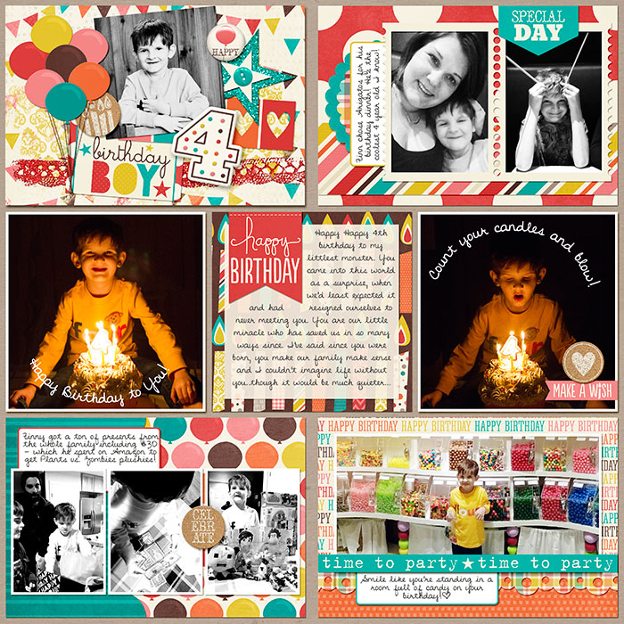 Finn's Birthday Festivities