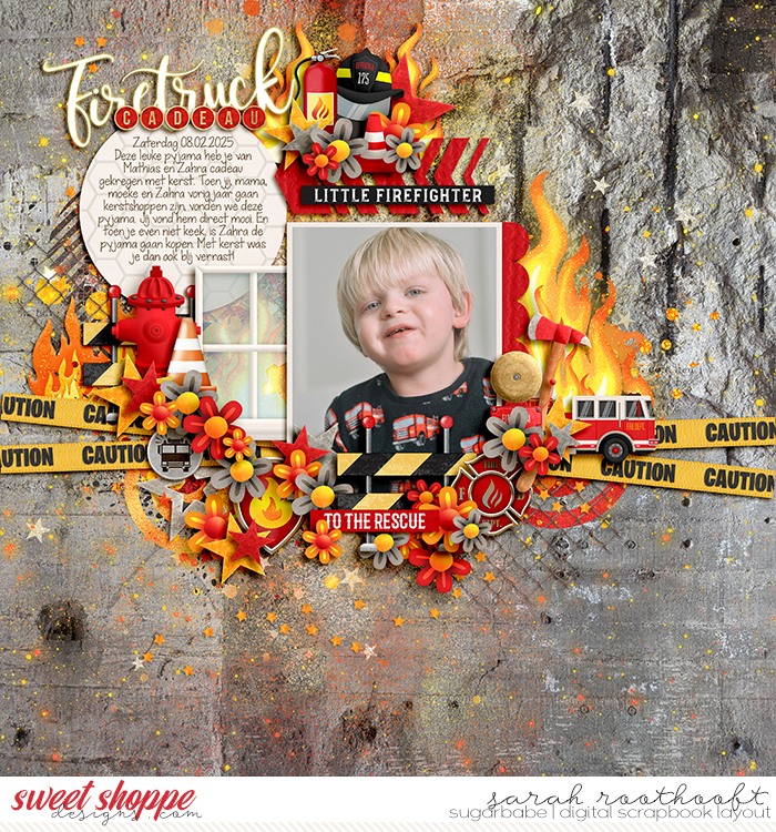 Firetruck cadeau