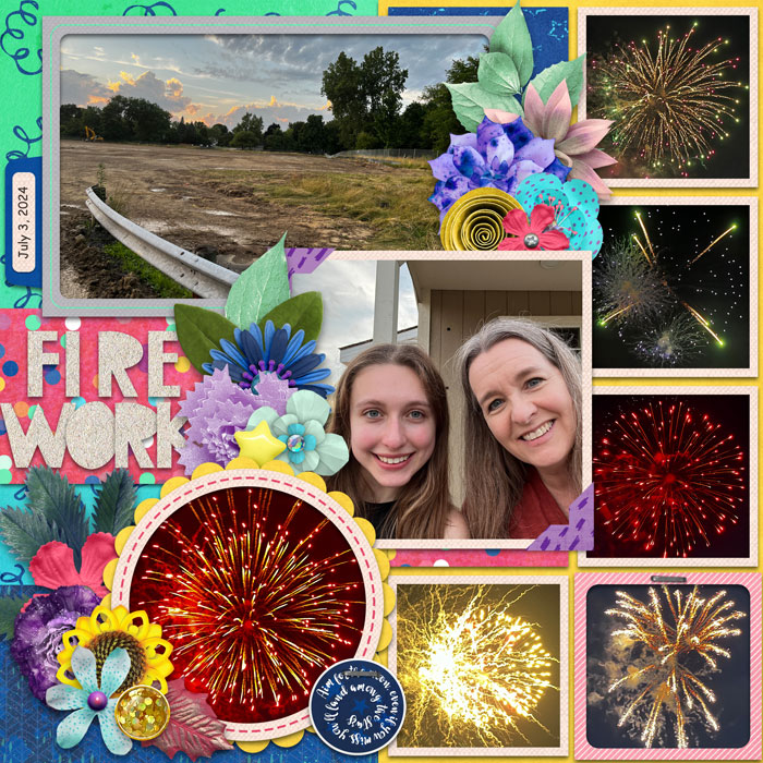 Firework (left side)
