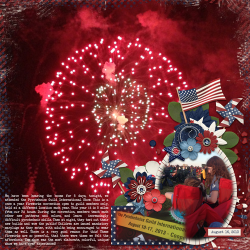 Fireworks Festival - Photo Challenge #2 July 2018 Bingo