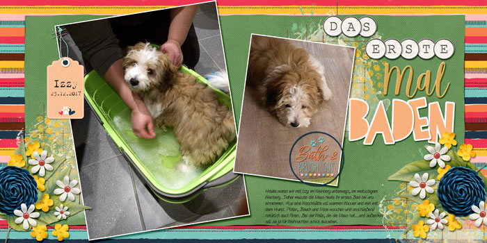 first bath