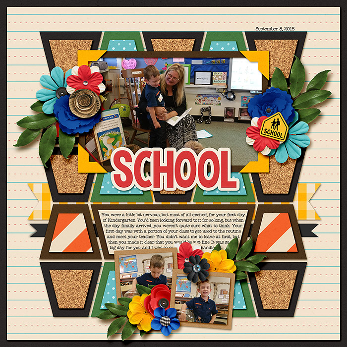 first day kindergarten 2015