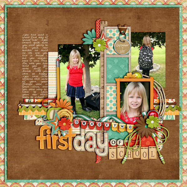 First Day of Grade 2