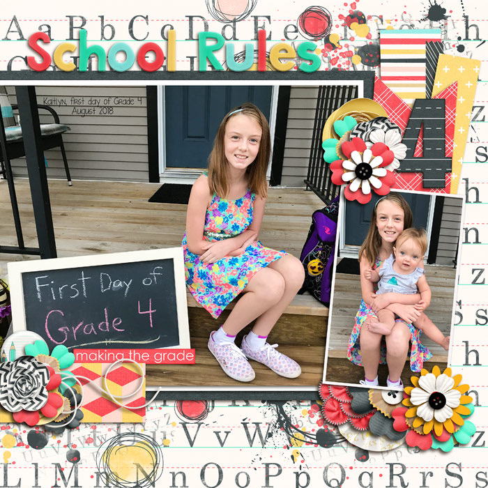 First day of Grade 4