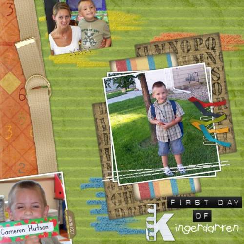 First Day of Kindergarten