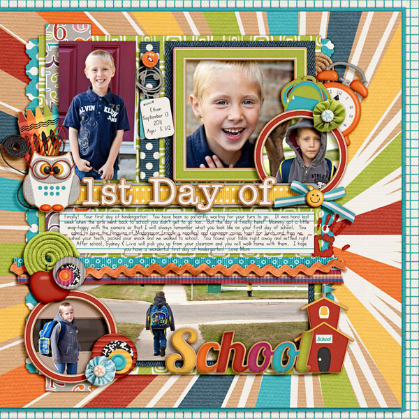 First Day of Kindergarten