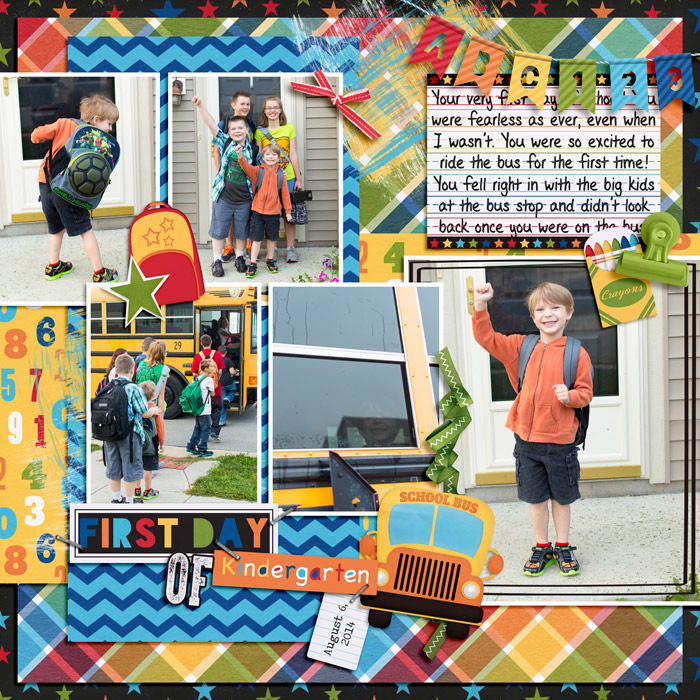 First Day of Kindergarten