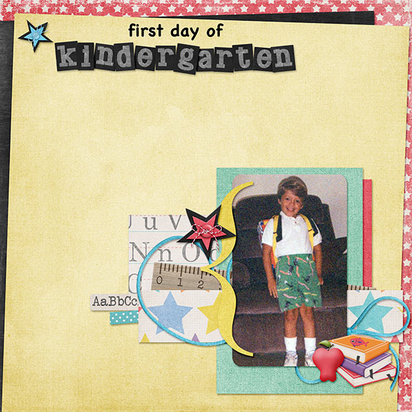 First Day of Kindergarten
