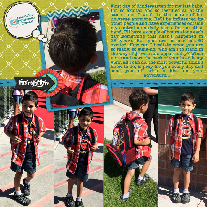 First Day of Kindergarten