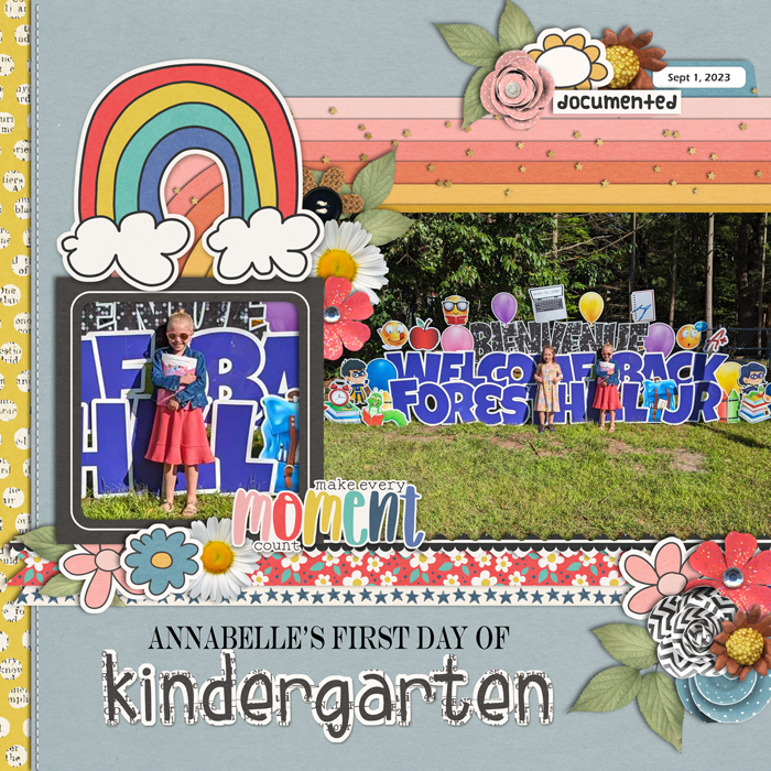 First day of kindergarten