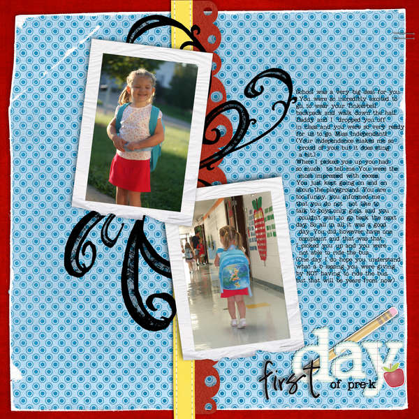 first day of pre-k
