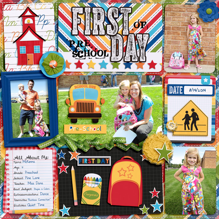 First Day of Preschool