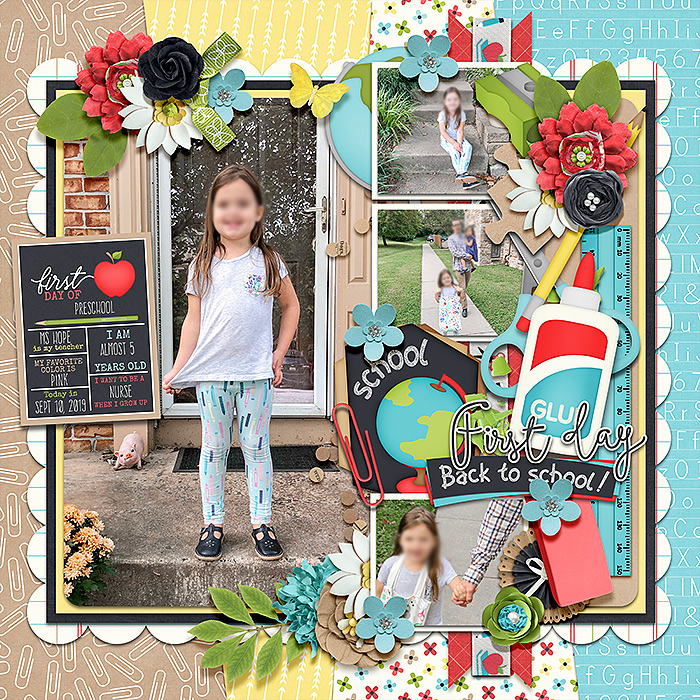 First day of preschool