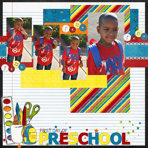 First Day Of Preschool