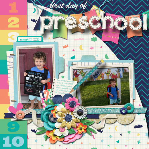 First Day of Preschool!