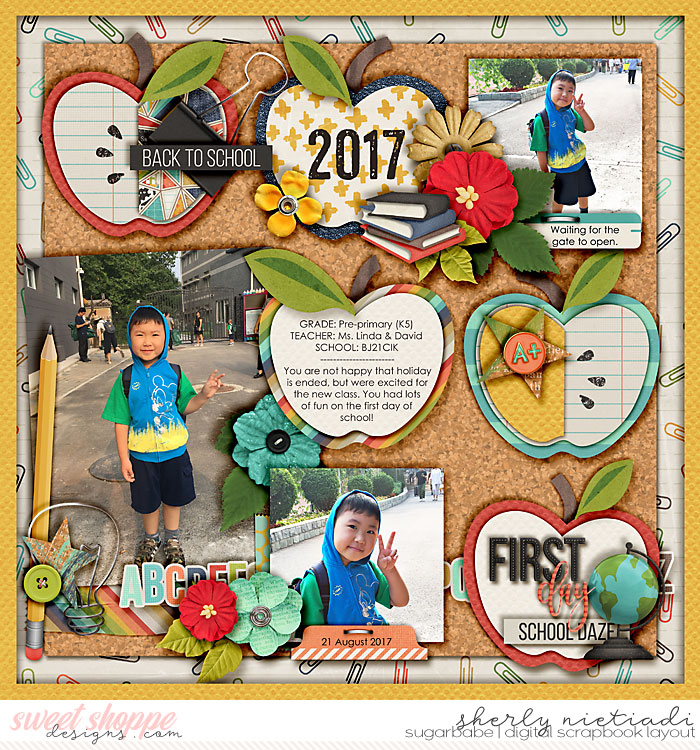 First day of school 2017