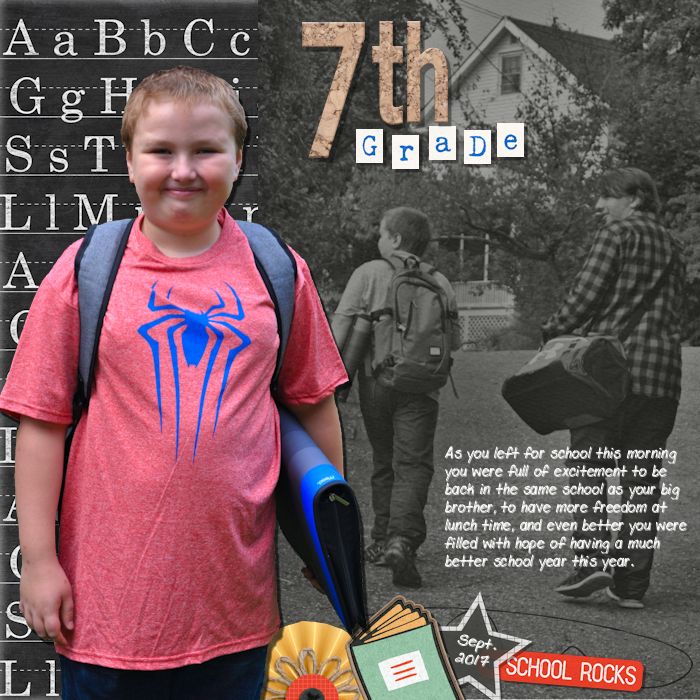 First Day of School 2017