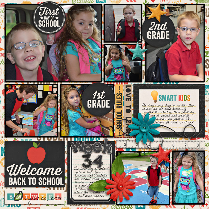 First Day of School - Wk 34