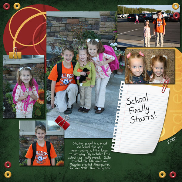 First Day of School