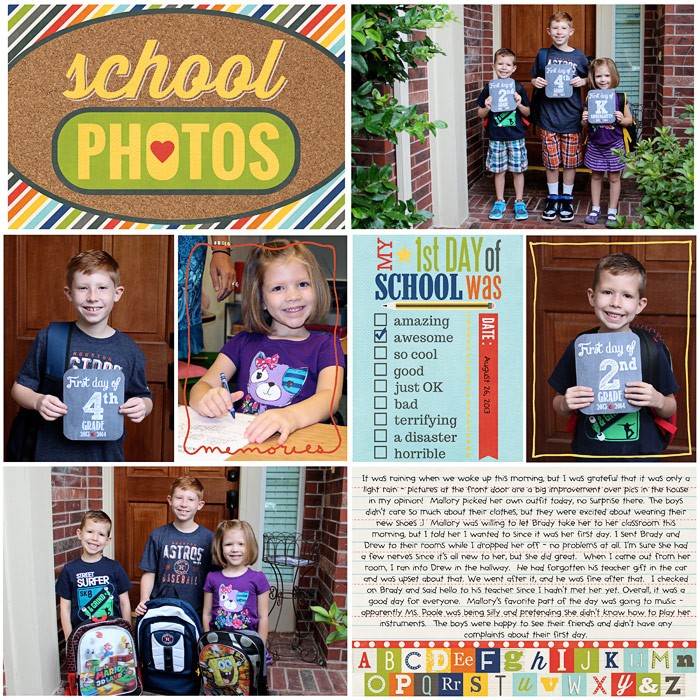 First day of school
