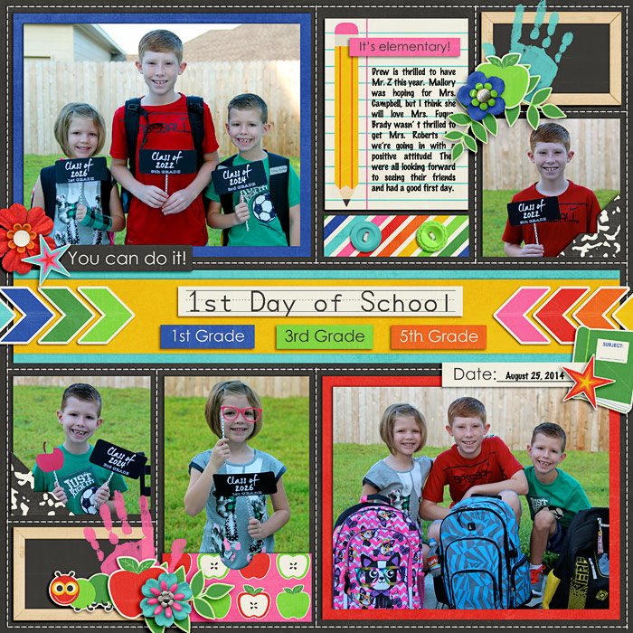 First day of school
