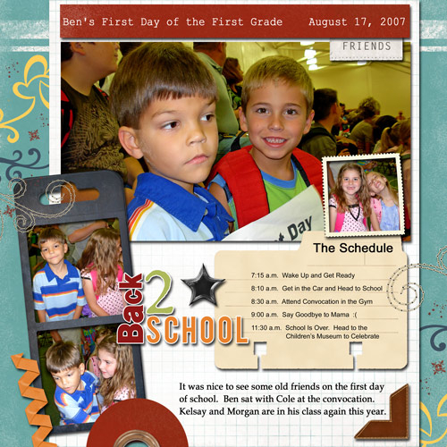 First Day of the First Grade
