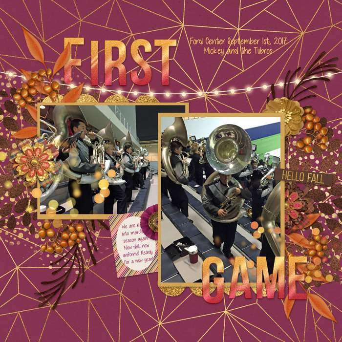 First Game Sept 2017