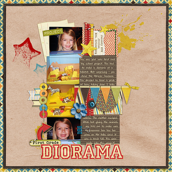 First Grade Diorama