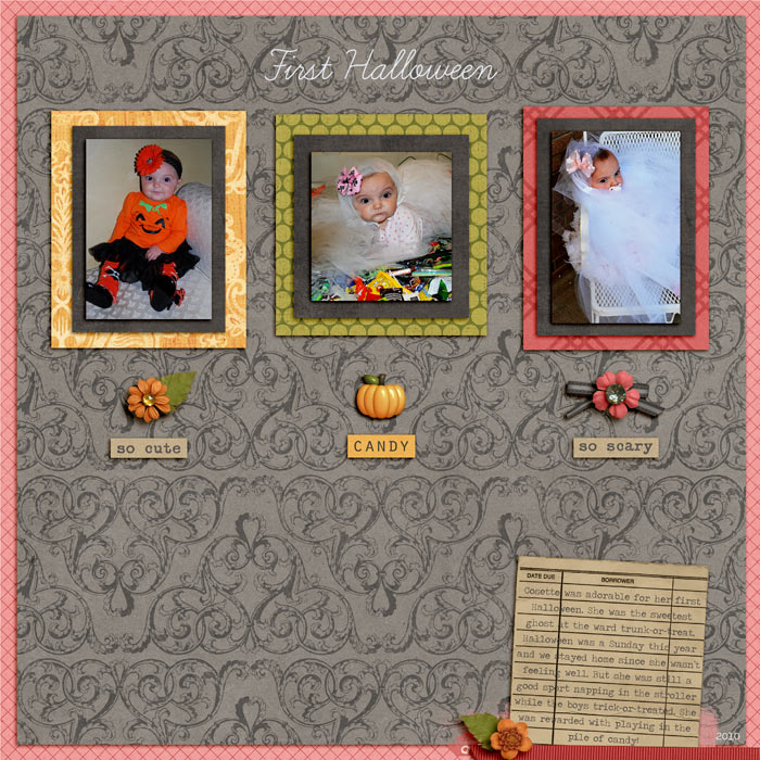 First Halloween