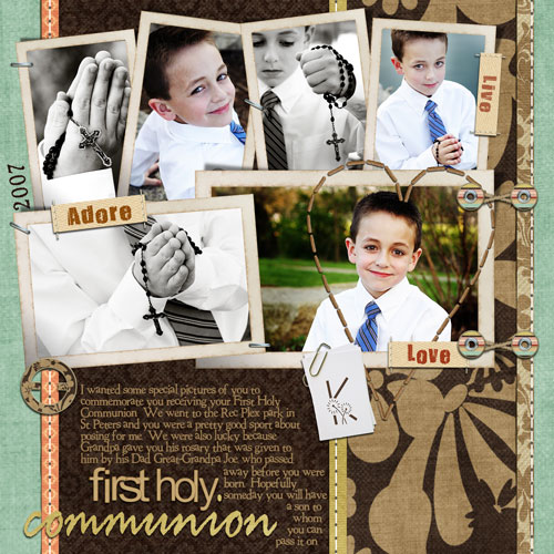 First Holy Communion
