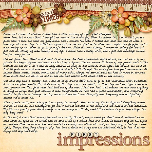 First Impressions