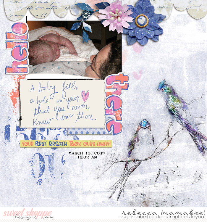 First in my arms