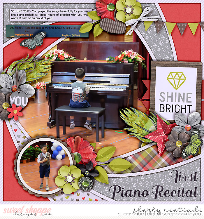 First piano recital