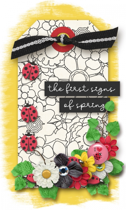 First Signs of Spring Tag