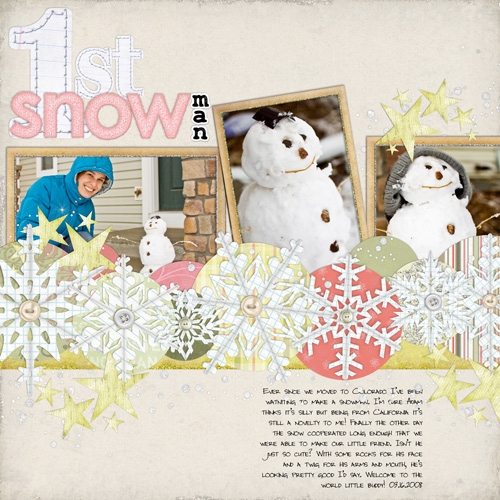 First Snowman