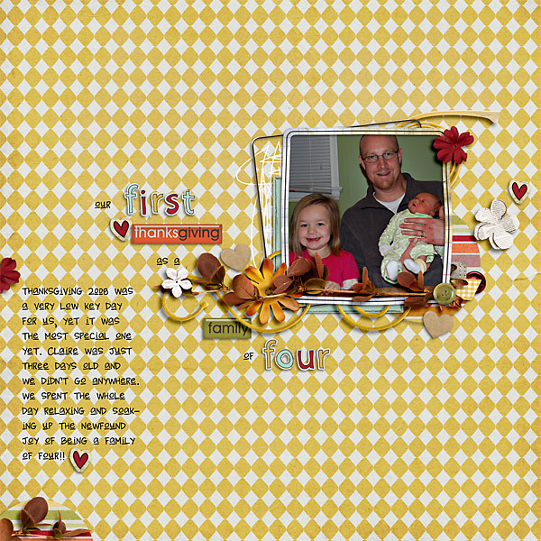 First Thanksgiving...