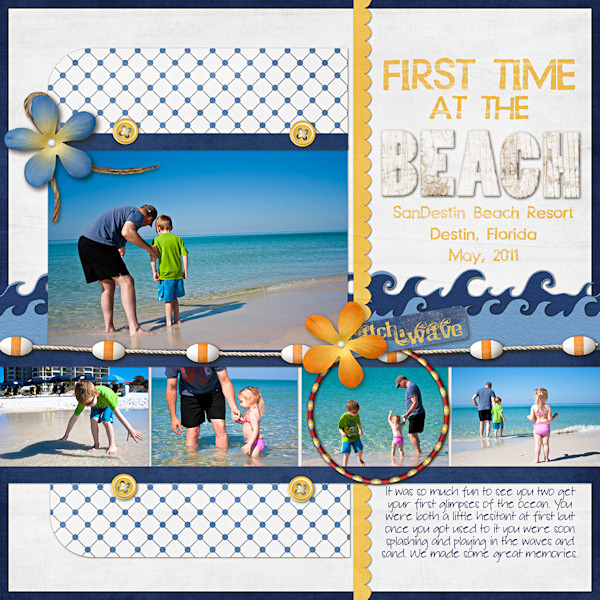 First Time at the Beach