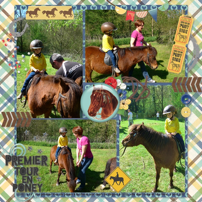 First time riding pony