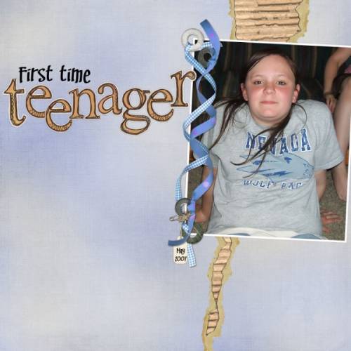 First time teenager