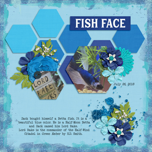 Fish Face July 2018 Bingo #15