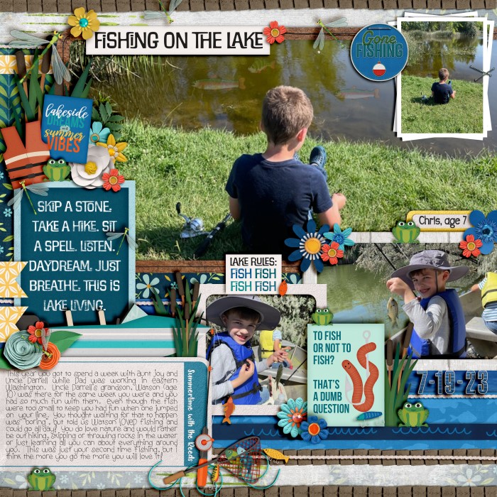 Fishing at the Lake - 2023
