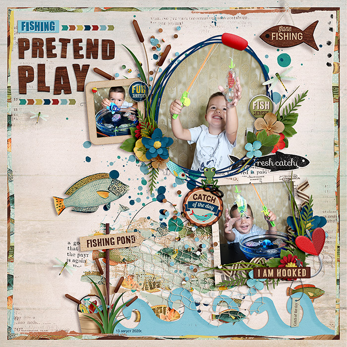 Fishing play pretend