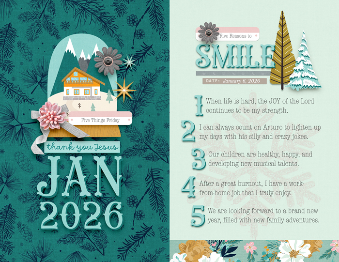 Five Things Friday January Cover and January 2 Entry
