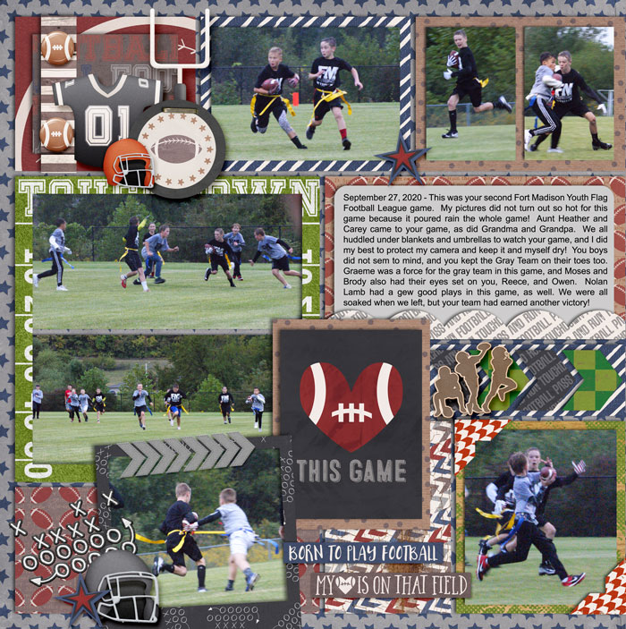 Flag Football - Game 2 (Left)