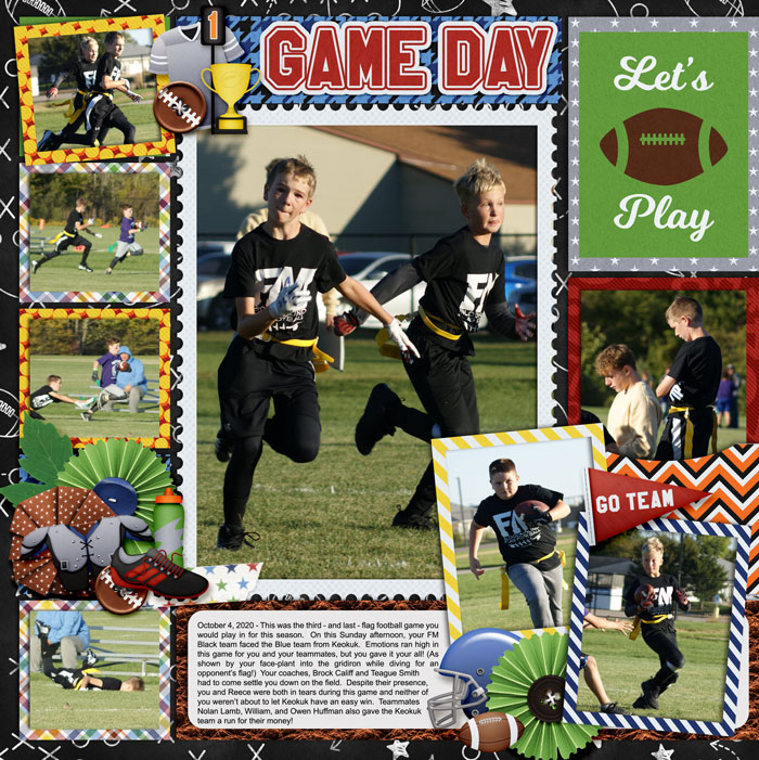 Flag Football - Left