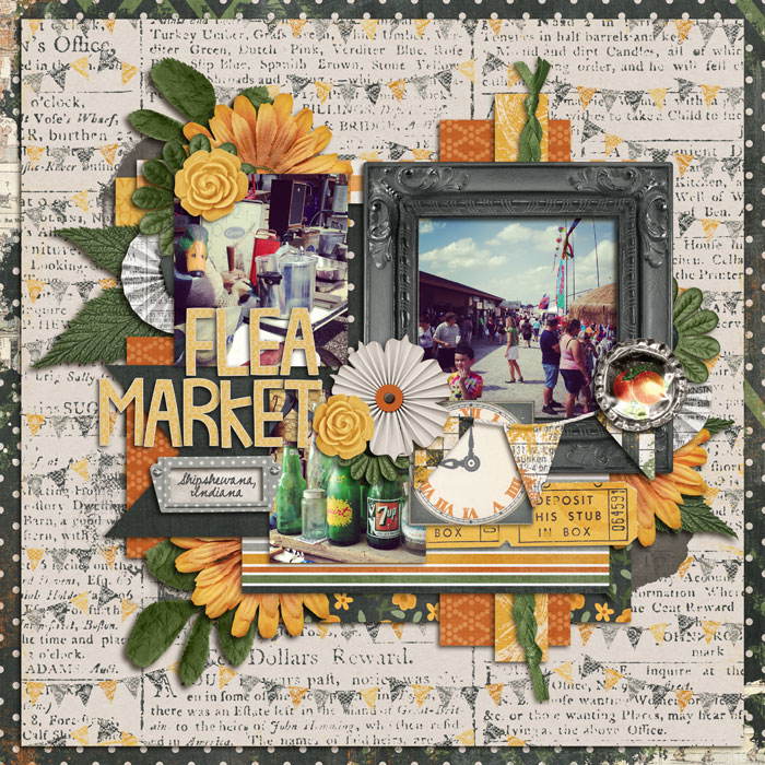flea market.