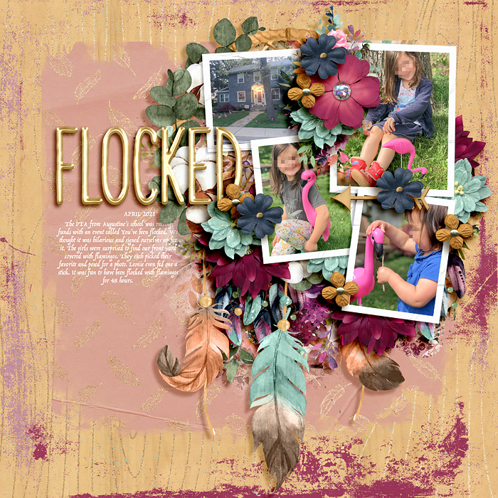 Flocked