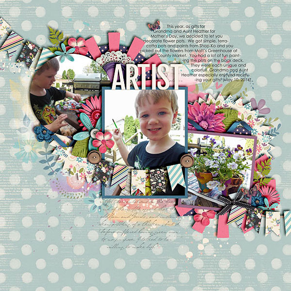 Flower Pot Painting