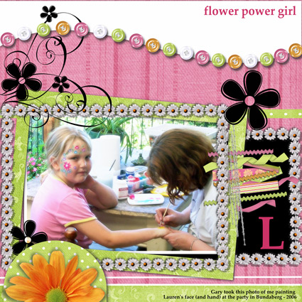 flower power girl